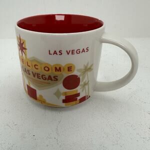 Starbucks 2015 Las Vegas Nevada You Are Here Series Coffee Mug Cup 14 Oz Travel